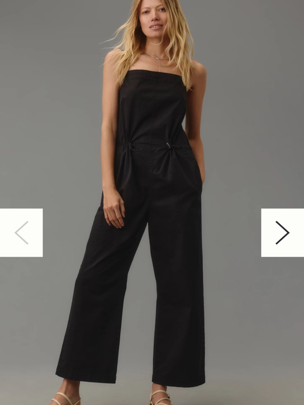 Pistola Adela black wide leg Jumpsuit